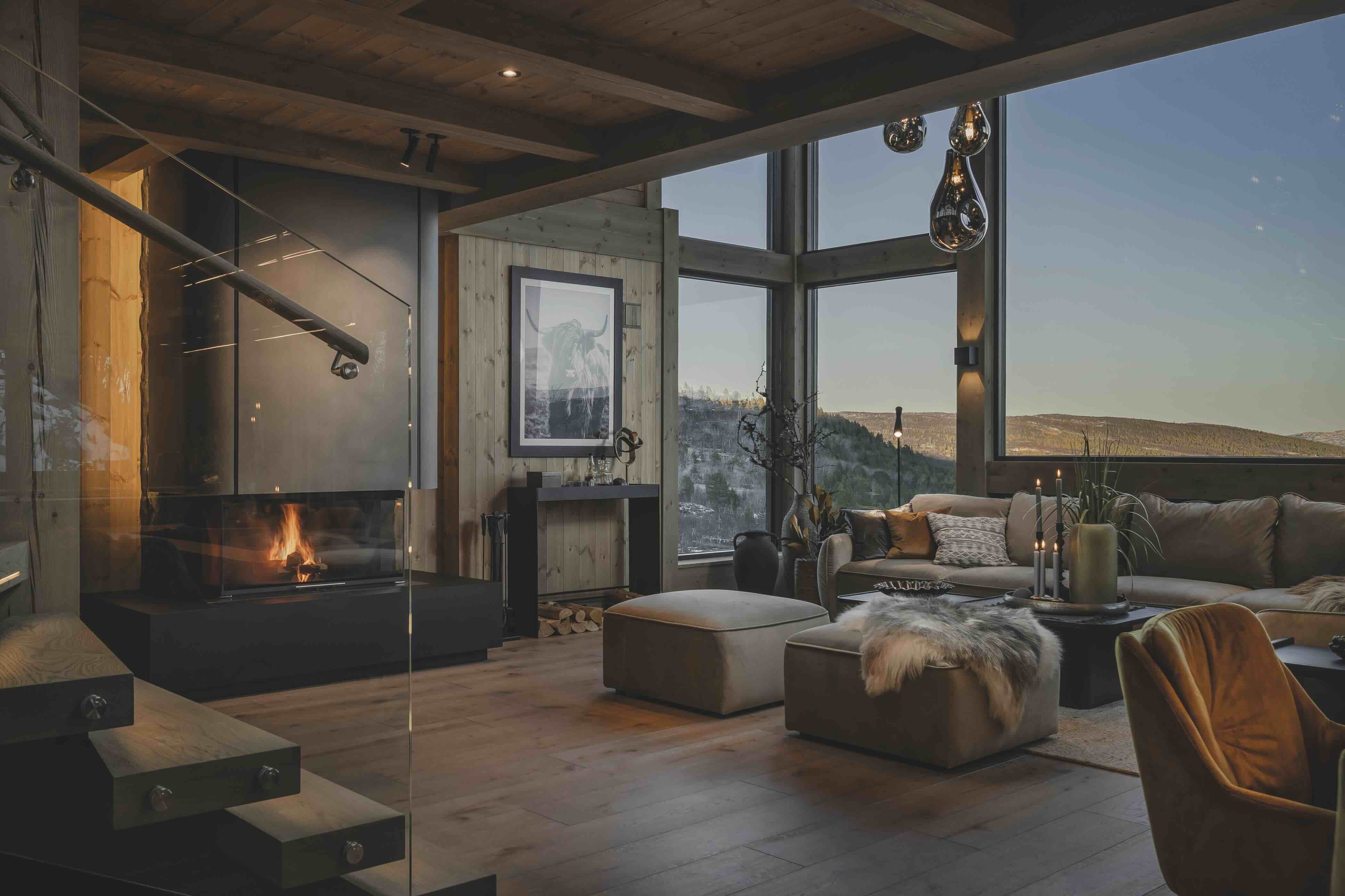 Premium Noorse lodge in Geilo