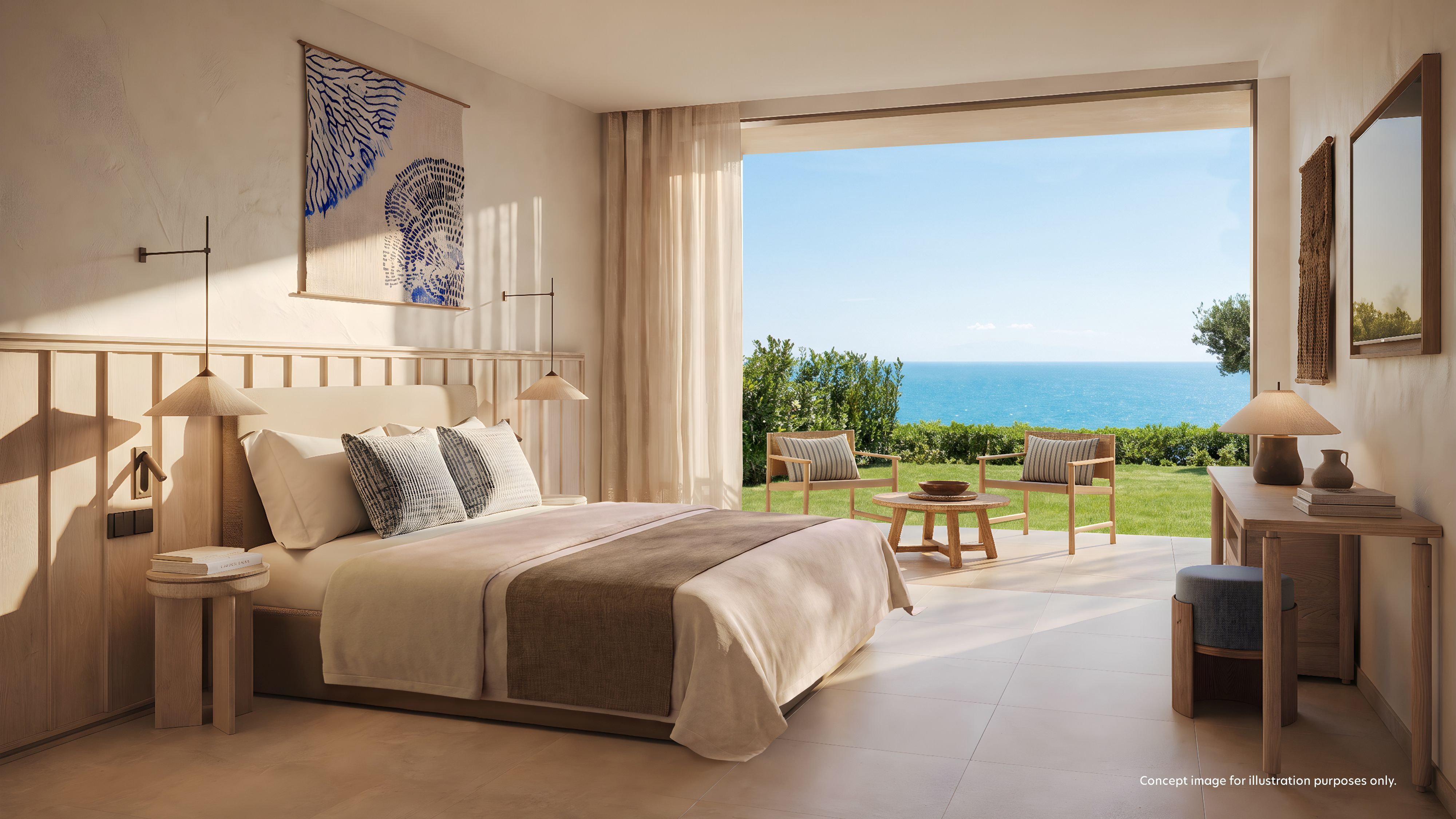 Ikos Dassia Kritikos Villas Bedroom