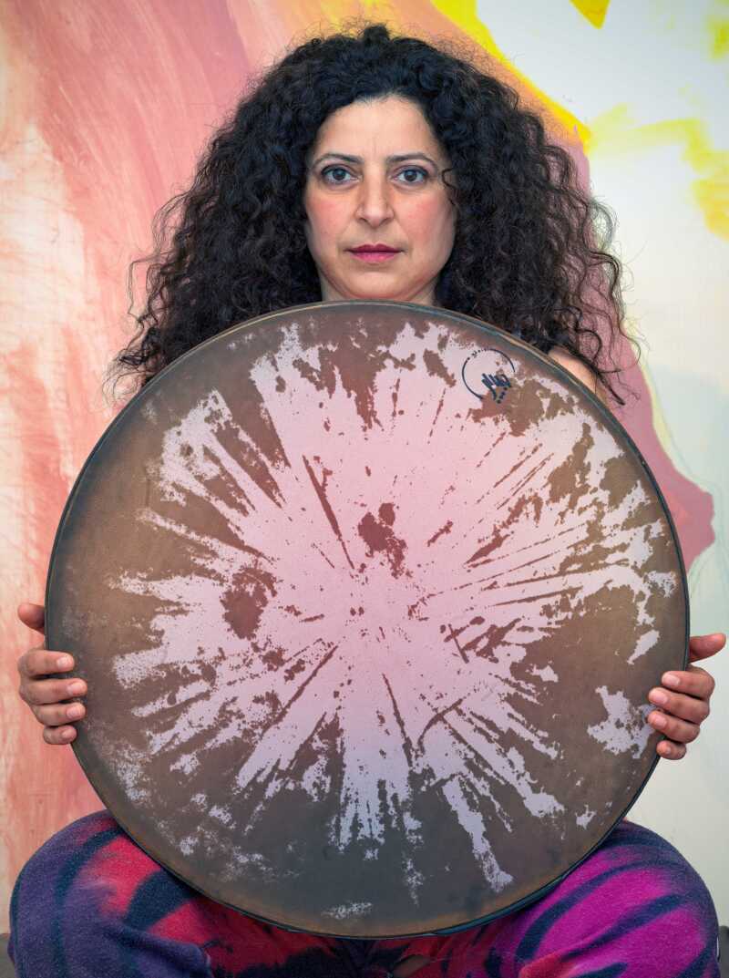 Artist portrait Mounira Al Solh ©GertJanvanRooij