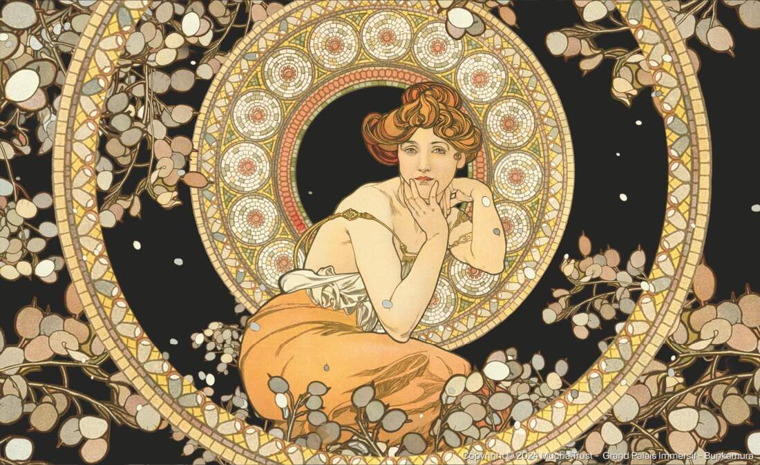 Still uit projectie © Mucha Foundation