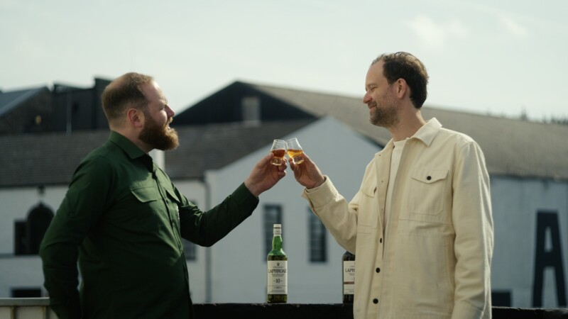 Laphroiag Master Distiller Lewis & Jamie van Heije