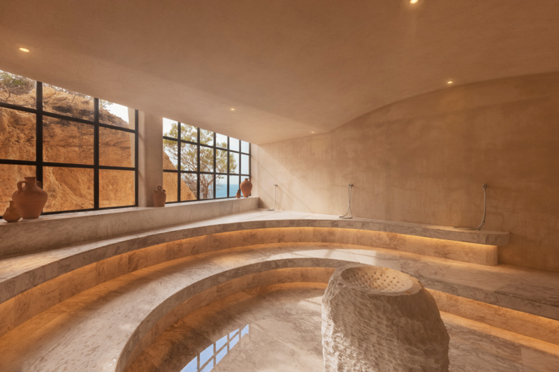 Six Senses Ibiza Spa Steam Room 