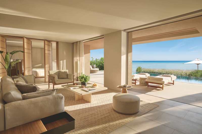 Tweekamer Signature Residence, gelegen aan het strand en met privézwembad