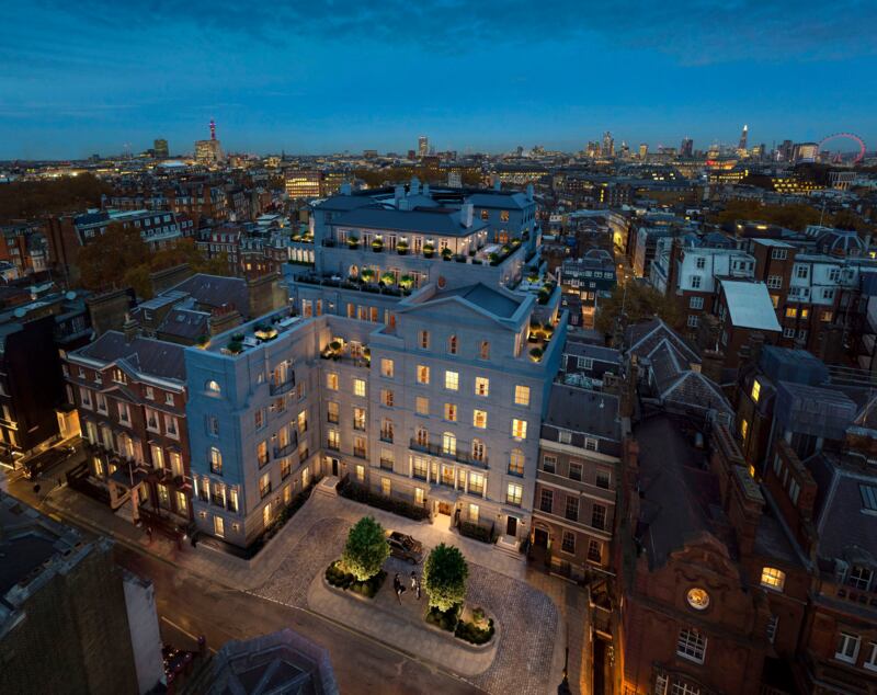 Elevated Exterior 1Mayfair, Audley Square ©Caudwell 