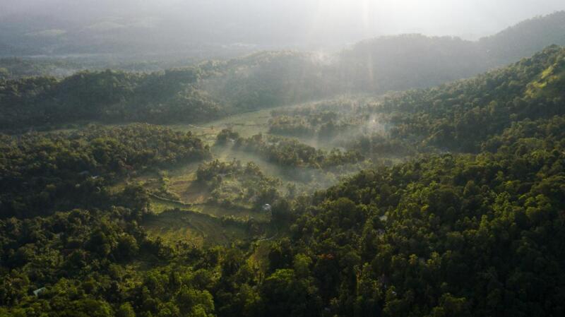 Views from Aarunya Nature Resort – In the Cultural Triangle near Kandy