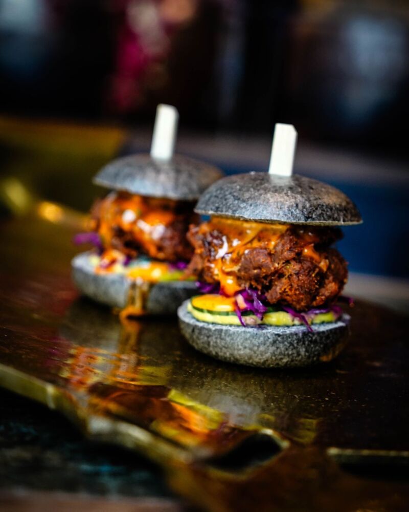 Chicken Adobo Bao - BlueBlood The Hague