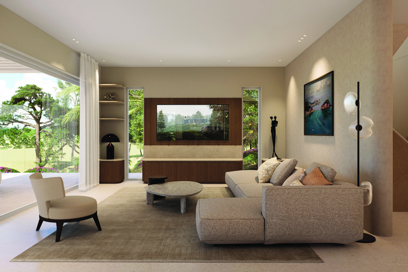 Villa Aura woonkamer