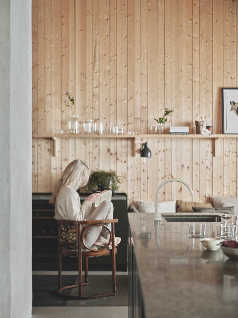 Vola Keukenkraan 590H-02 in grijs