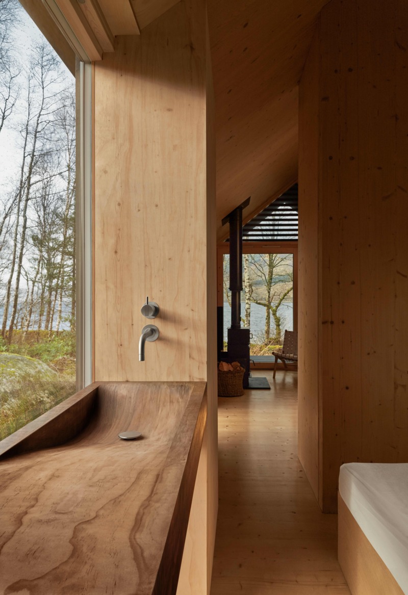 Wastafelkraan 321-40 in  geborsteld staal