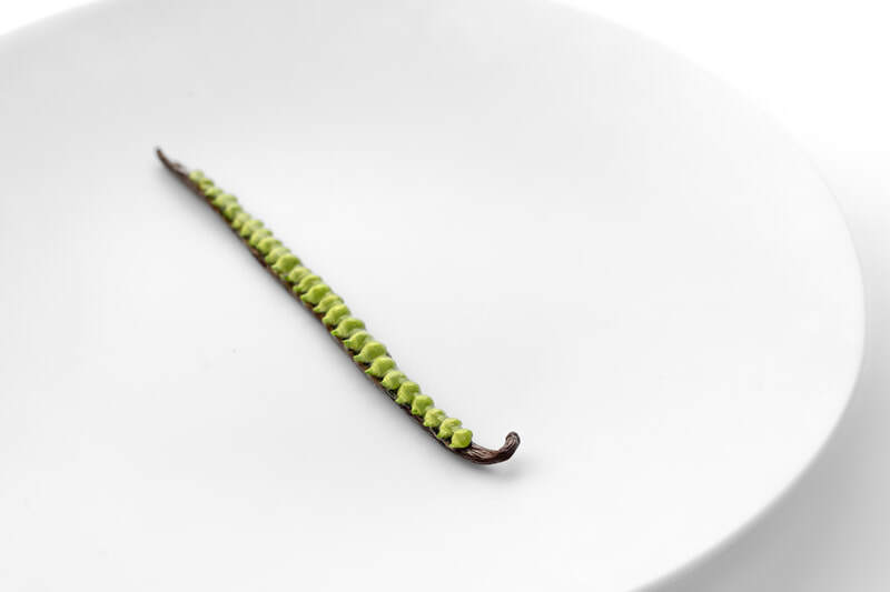 vaina_de vainilla con guisantes