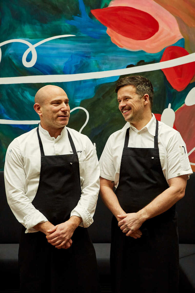 Ottolenghi Amsterdam's chefs Yaniv Lenga and Neil Campbell