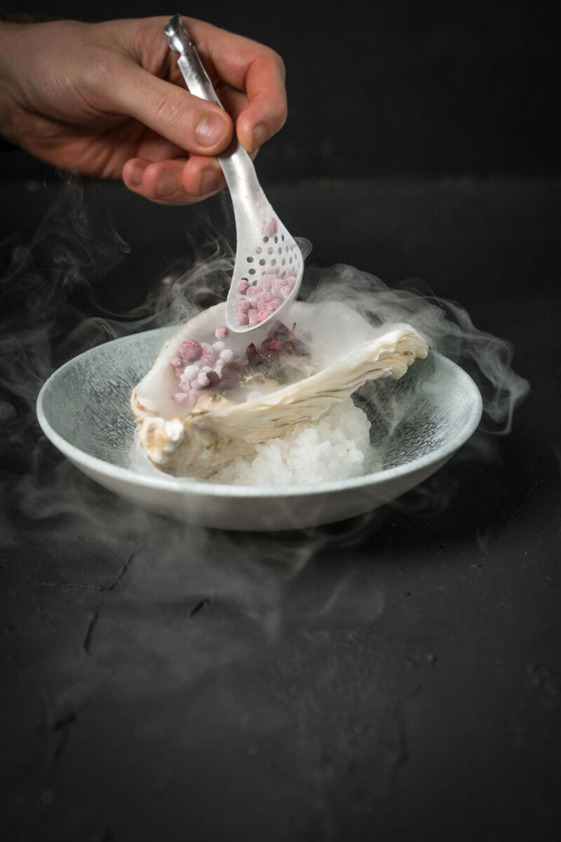 Steak tartaar van Robin van de Bunt van De Leuf tijdens de 2024 editie van 24H Chefs