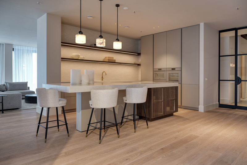 Kitchen Bright Beach Residences van Oranje Noordwijk