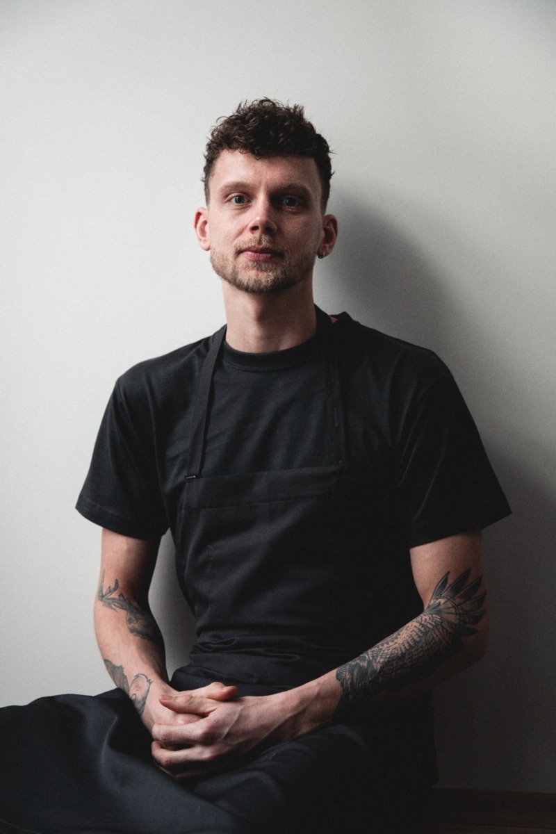 Chef-kok Niels van Zijl van restaurant Heimat 