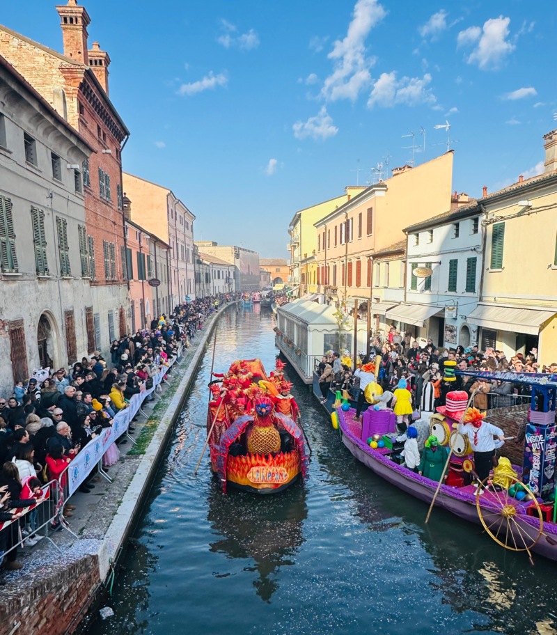 Carnevale sull'acqua © archivio Comune di Comacchio