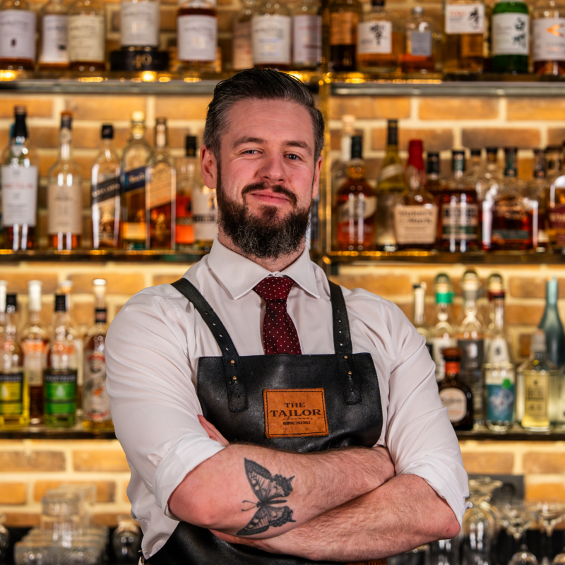The Tailor Bar Alexander Montrose Bar Manager