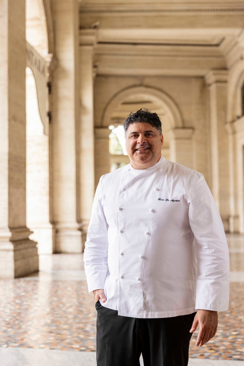 Heros De Agostinis chef-kok van INEO in Anantara Palazzo Naiadi,