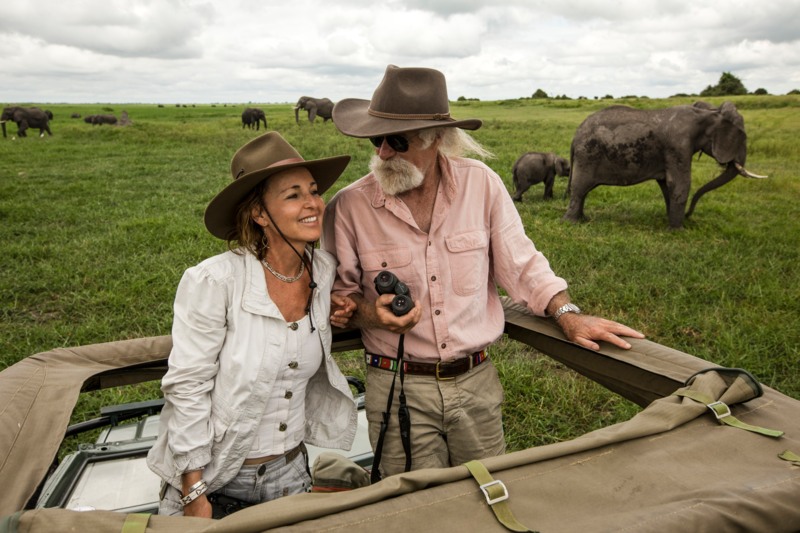 Beverly and Dereck Joubert founders of Great Plains