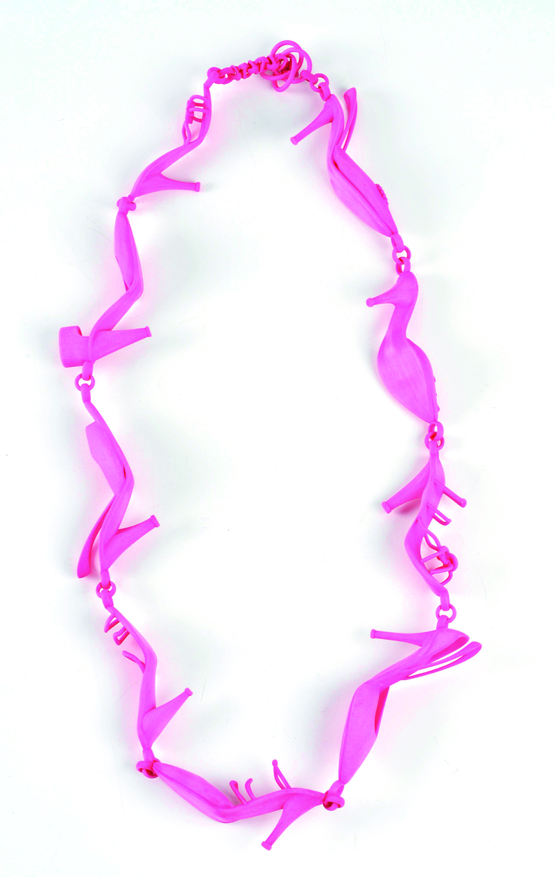 Ted Noten, Fashionista, halssieraad, 2009, 3D print