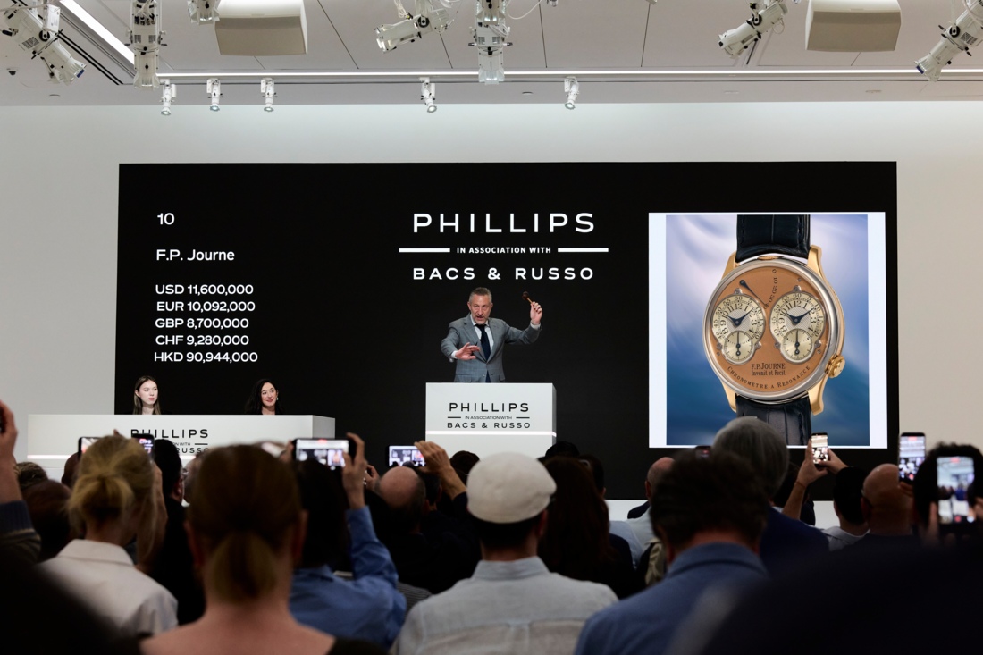 Saleroom auction Phillips in Association with Bacs & Russo Lot 10 FP Journe 