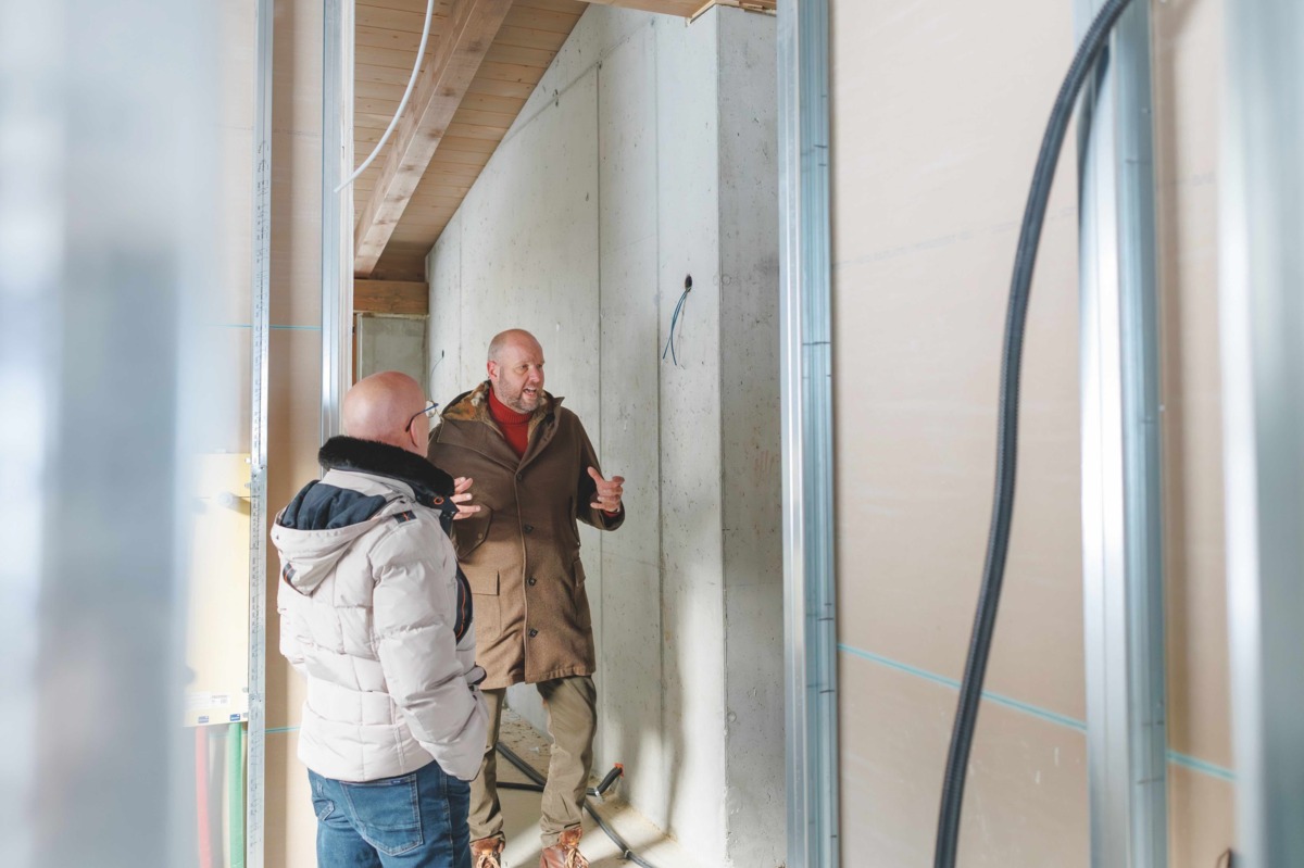 Hier wordt gewerkt aan een residence waar straks alles tot in detail klopt, van de inrichting tot het laatste lepeltje