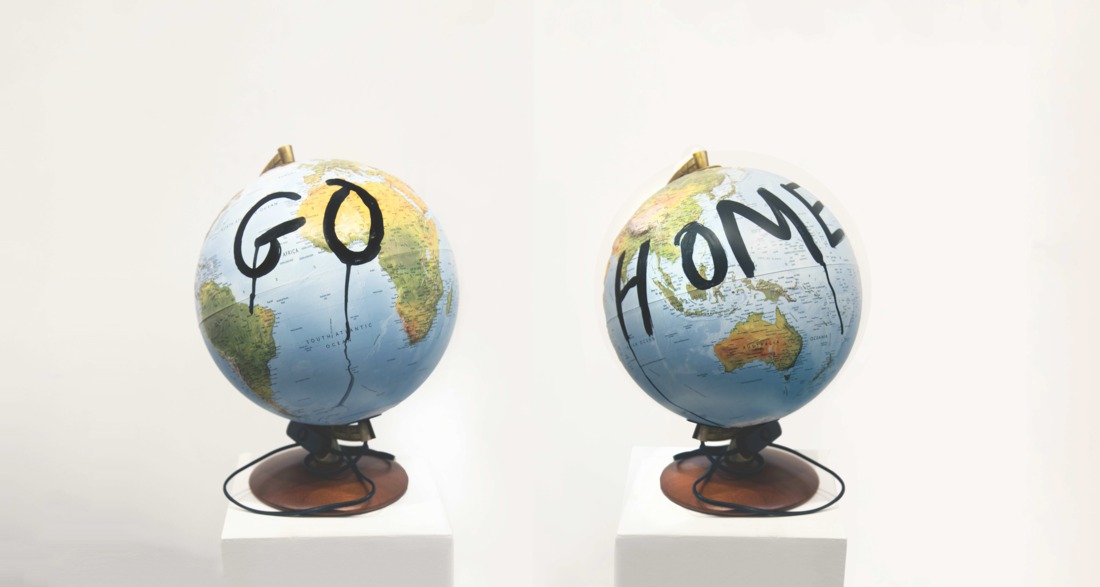 Sarah Maple, GO HOME, 2016.