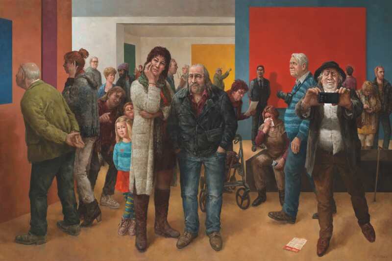 Marius van Dokkum, Museum­bezoekers