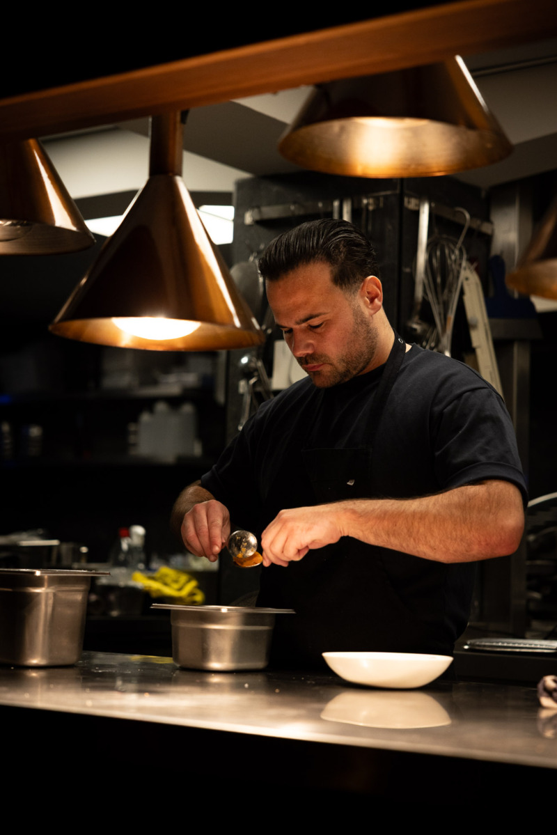 Chef Julius Nuiten © Askan Mortezapour Photography