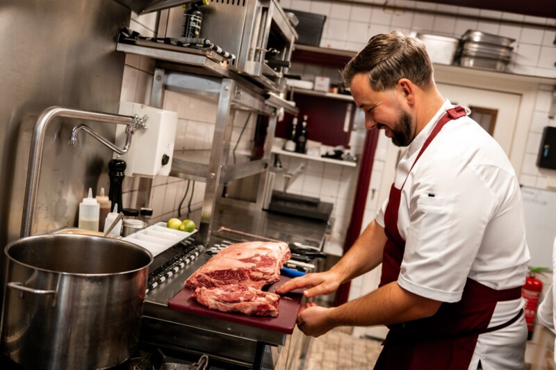 À la Maison chef Harm Dierks